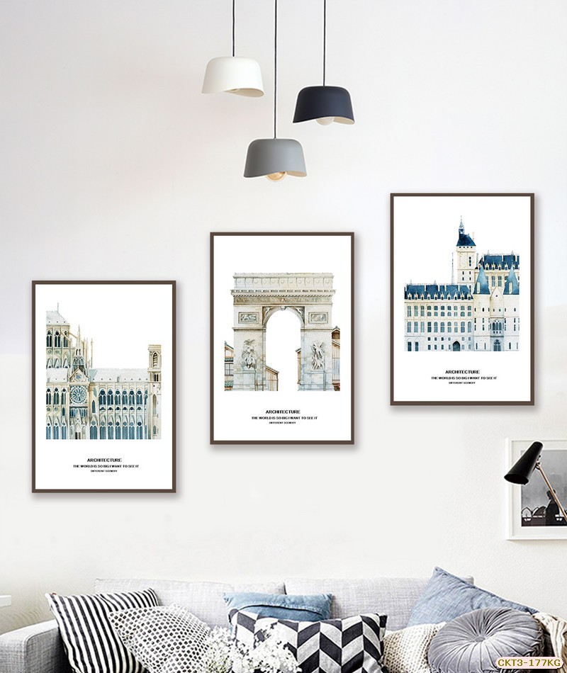 Kiến trúc - tòa nhà - thành phố CKT3-177KG